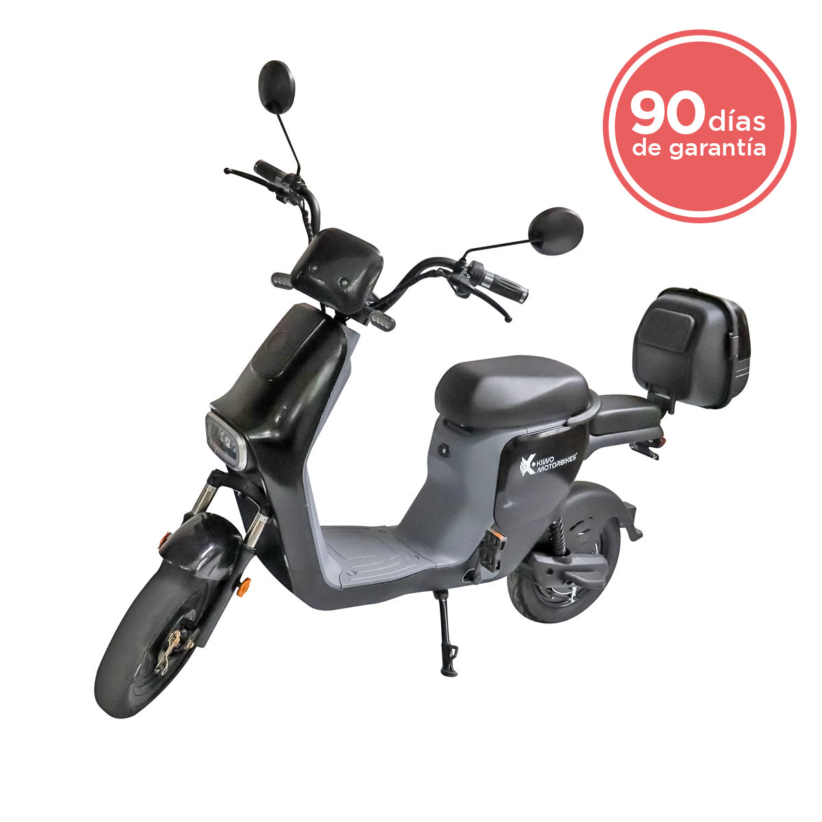 Bicicleta Eléctrica Kiwo, SSD100 color Negro con Gris