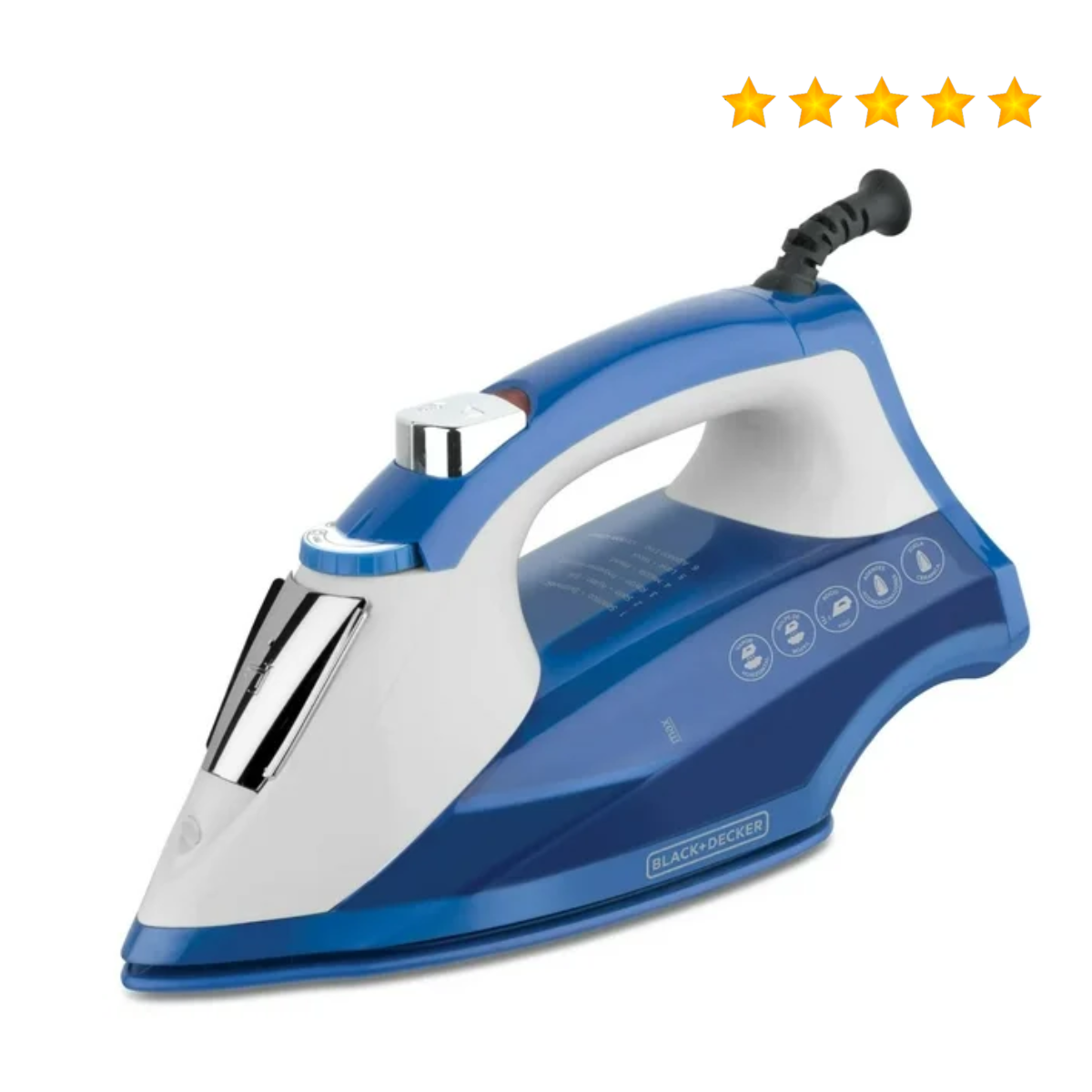 Plancha B\&D IR1866 Azul*