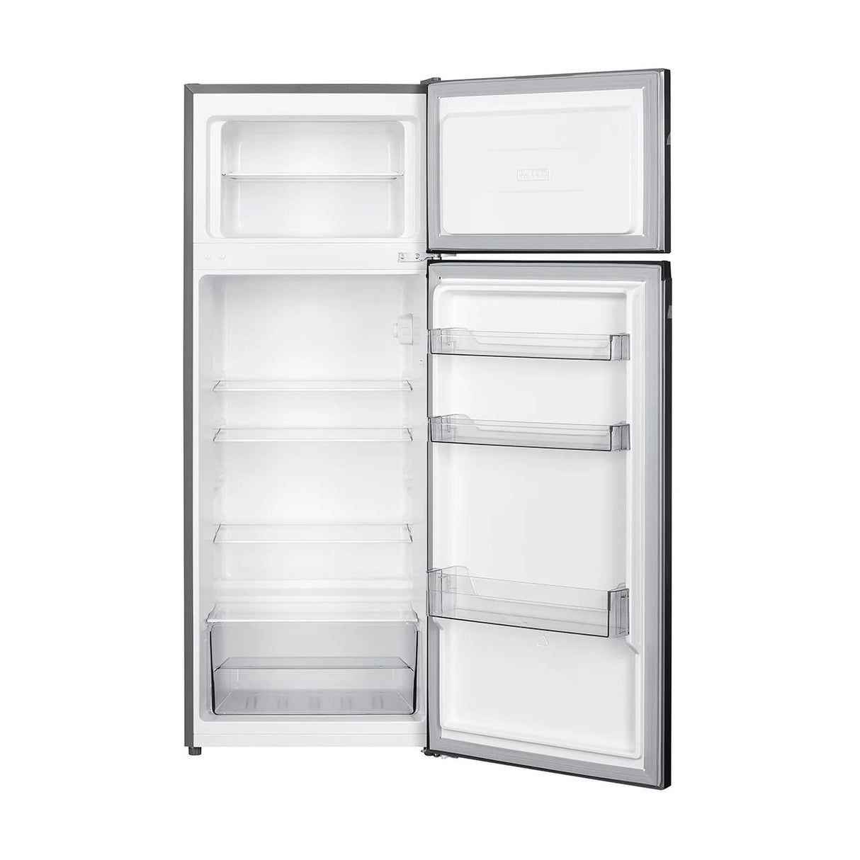 Refrigerador JVC 7.3 Pies Cúbicos Top Mount Gris JCR20673THS