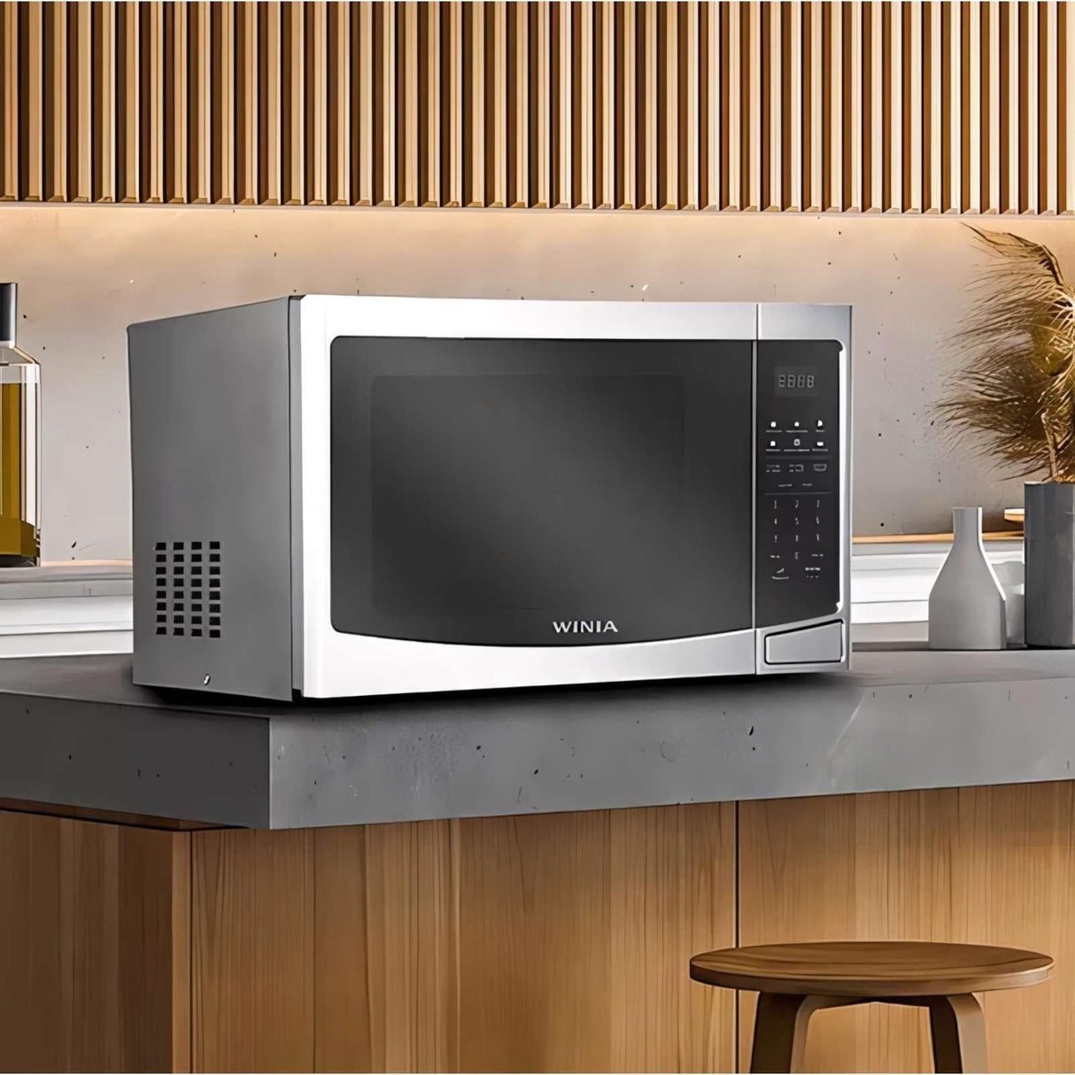 Horno de Microondas Winia 1.1 Pies Cúbicos Gris KOS-1N3MSSA