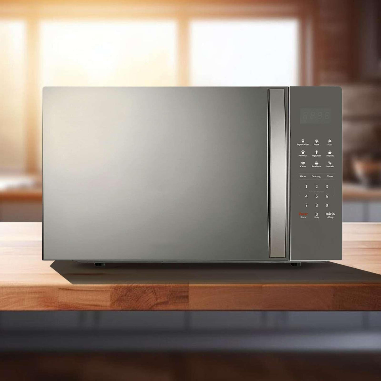 Horno de Microondas Winia 1.5 Pies Cúbicos Gris KOS-1N5HSSA