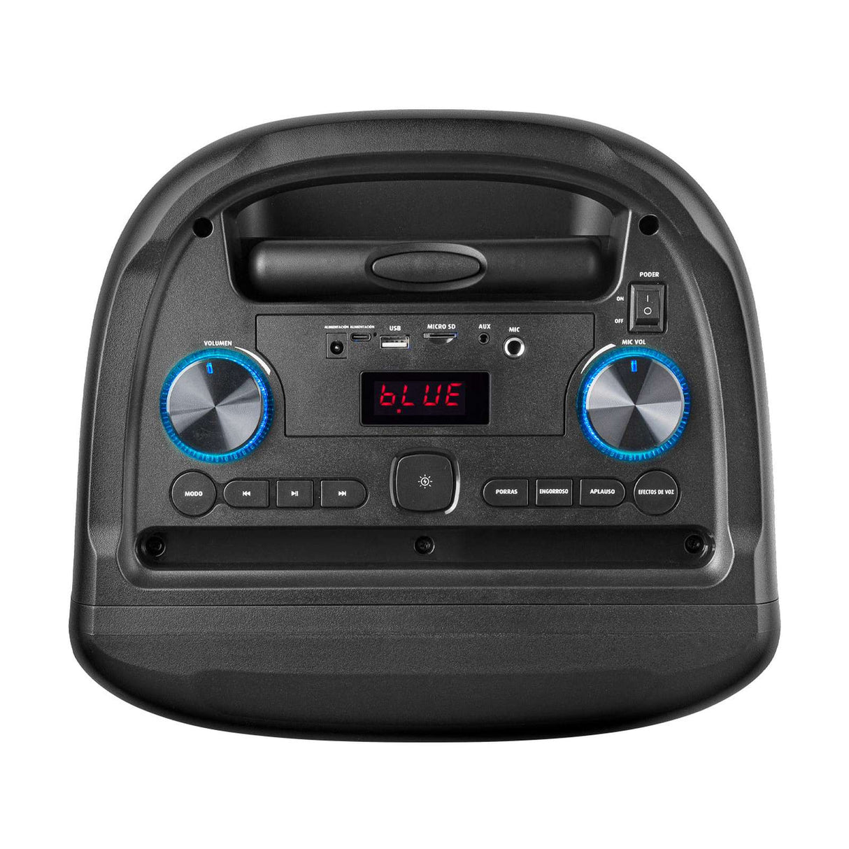 Bafle Recargable Kaiser 12 Pulgadas con Micrófono KSW-3012