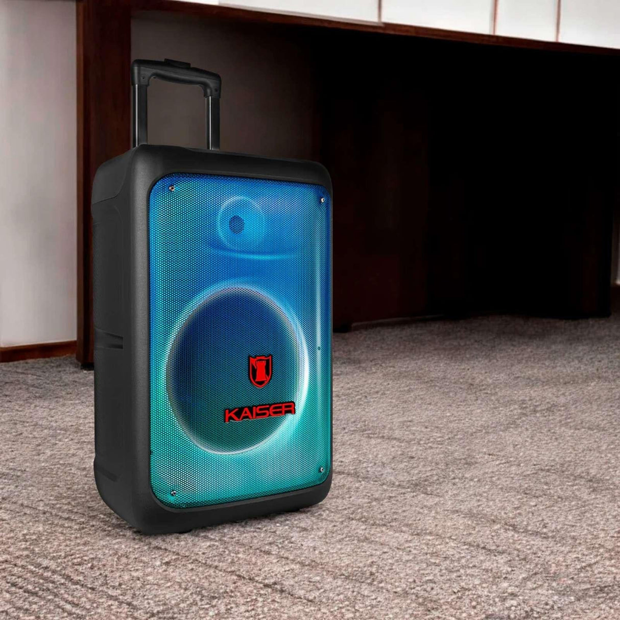 Bafle Recargable Kaiser 12 Pulgadas con Micrófono KSW-3012