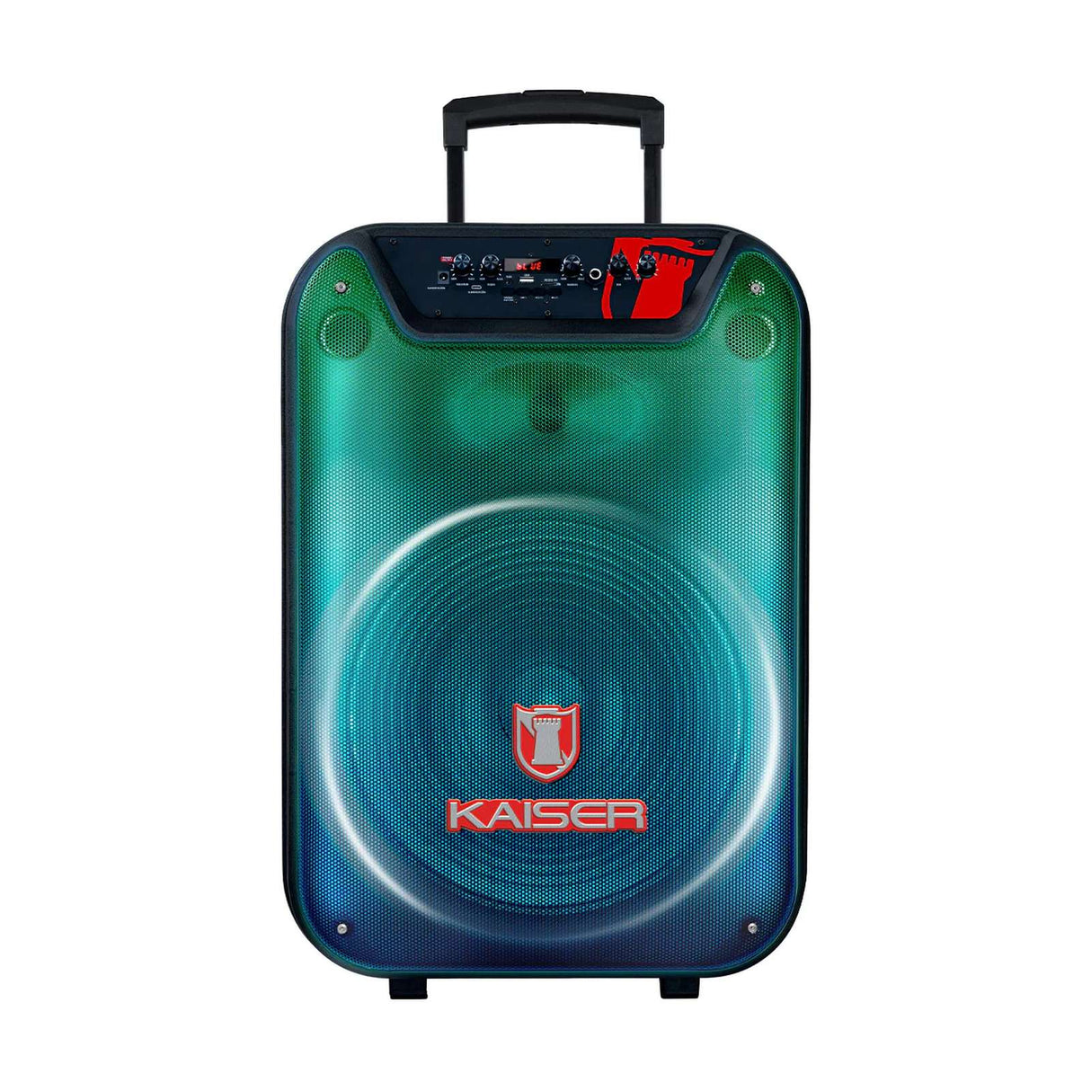 Bafle Recargable Kaiser 15 Pulgadas con Micrófono KSW-3515