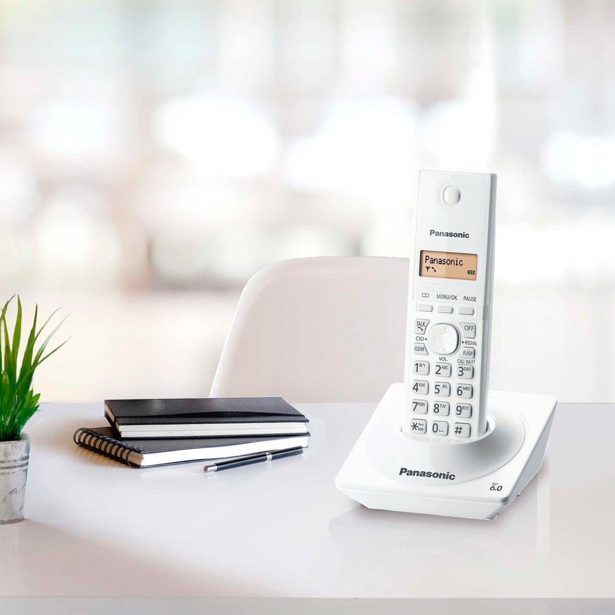 Teléfono Inalámbrico Panasonic Blanco KX-TG1711MEW