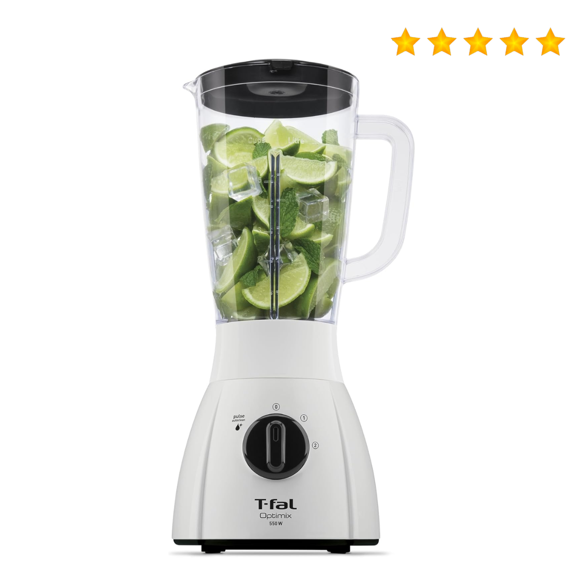 Licuadora T-Fal LN2771MX Optimix 2 Velocidades Plástico*