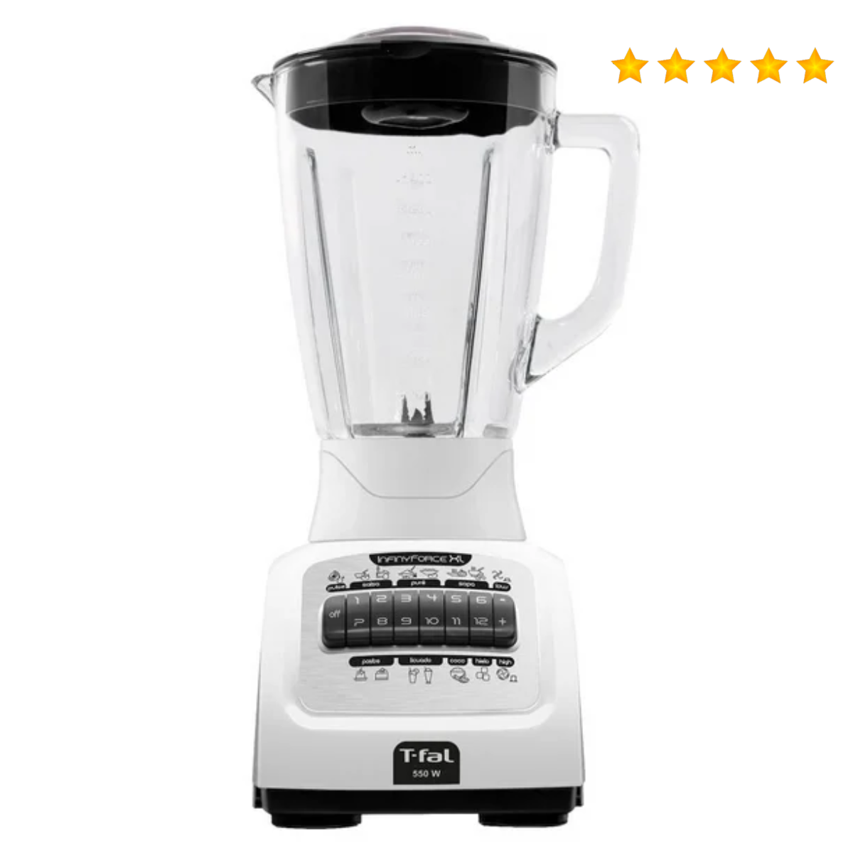 Licuadora T-Fal LN8221MX Infinyforce 12V V/Vidrio*