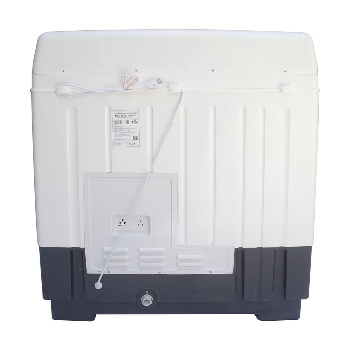 Lavadora Dace 28 Kilos Doble Tina Blanca LS28131PPBG