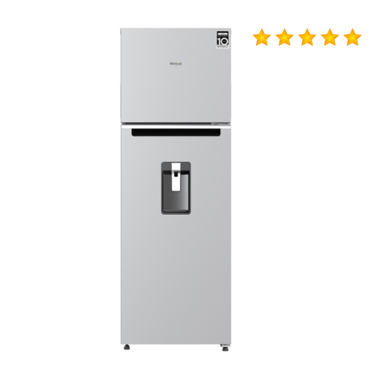 Refrigerador Whirlpool WT-1433D/K 14p3 Silver c/Despachador*