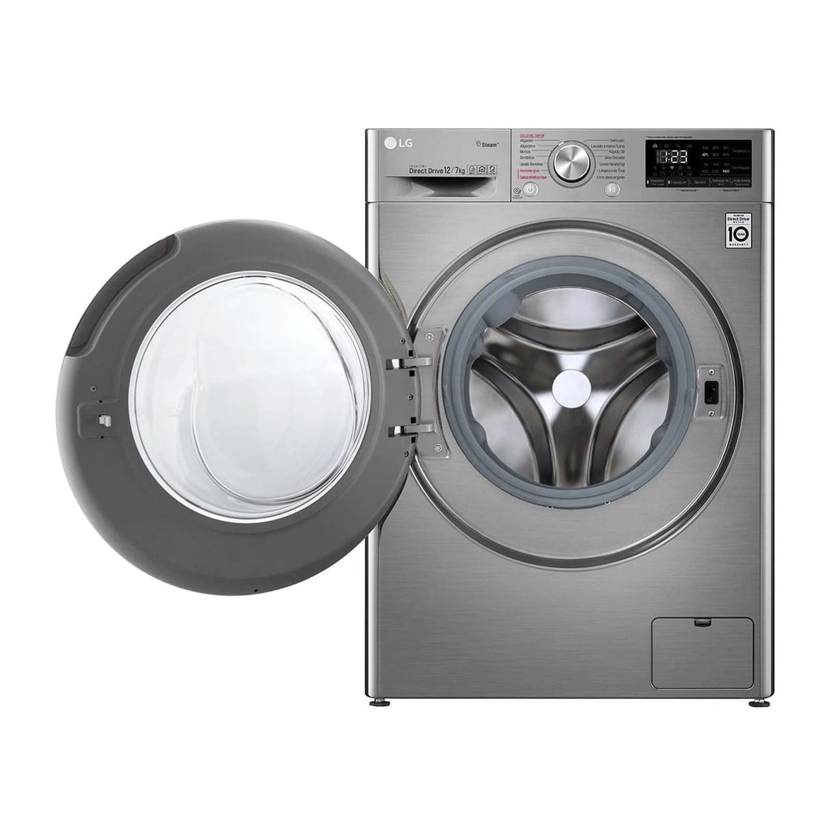 Lavasecadora Inteligente LG 12/7 Kilos Carga Frontal Motor Inverter WD12VVC4S6S
