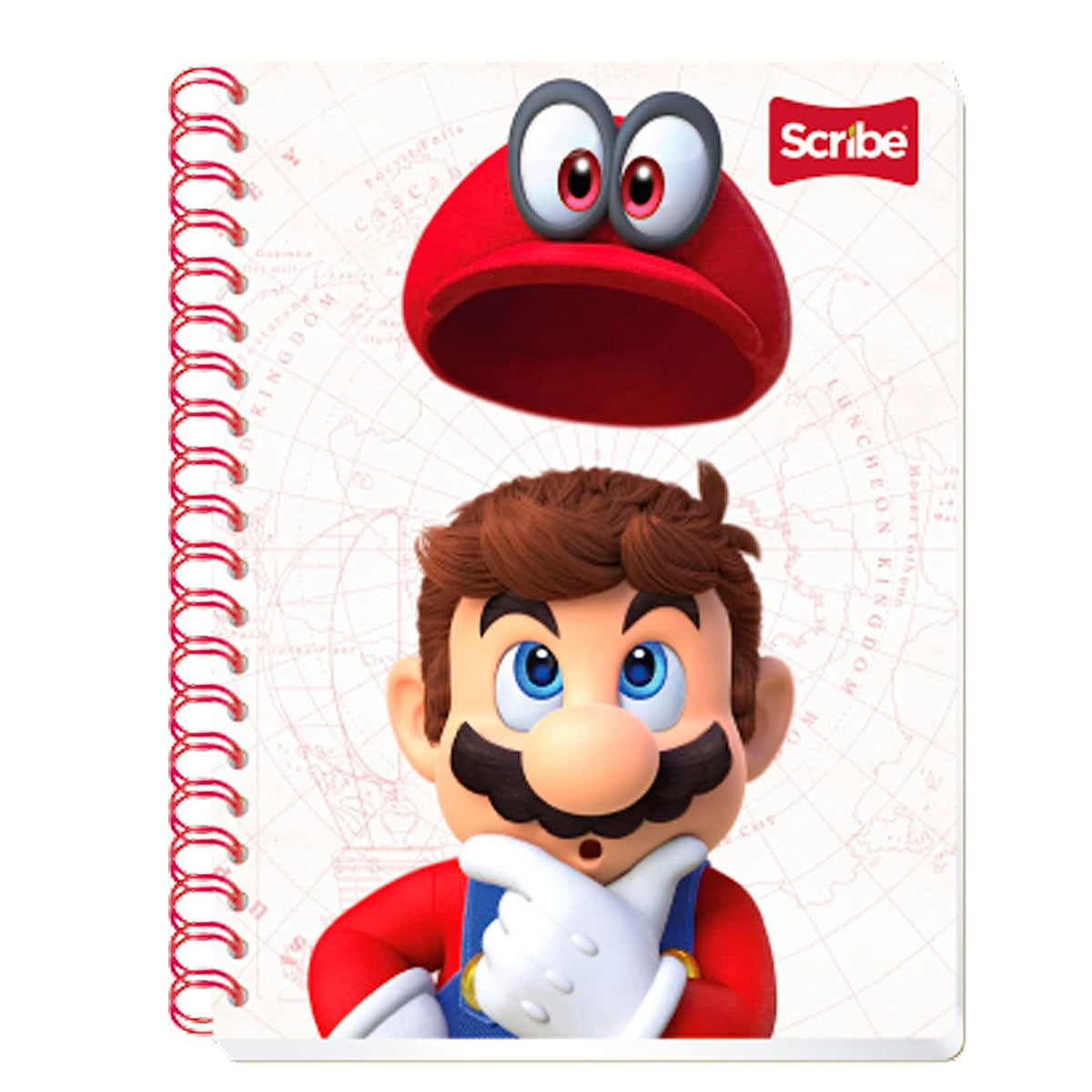 Cuaderno Profesional Scribe Mario Bros, 100 hojas Raya