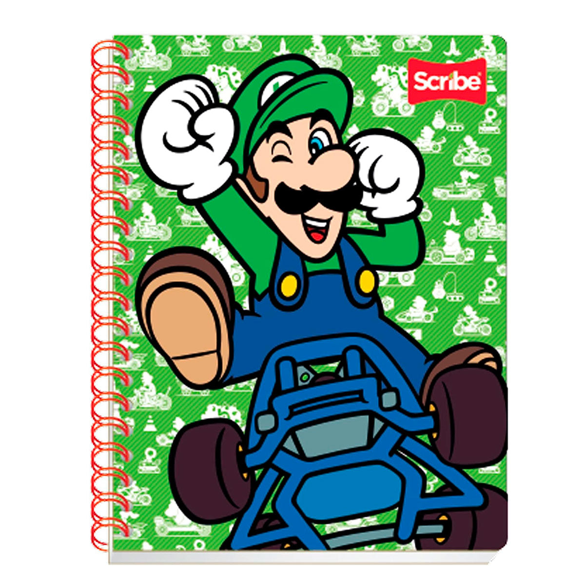 Cuaderno Profesional Scribe Mario Bros, 100 hojas Raya