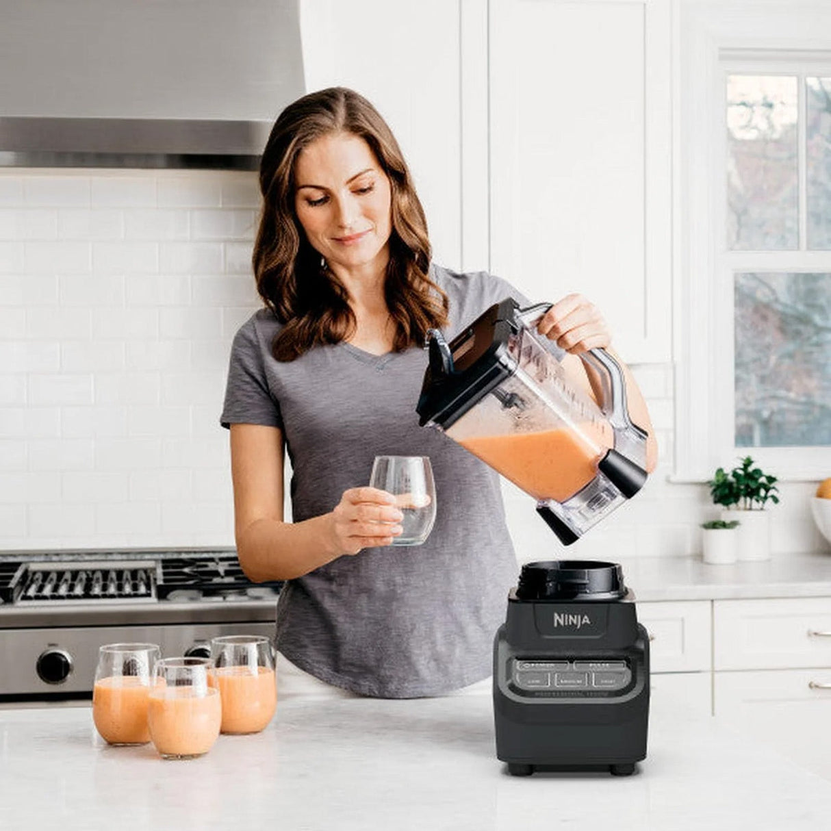 Licuadora Profesional Ninja 4 Velocidades Negra BL710WM-NEGRO