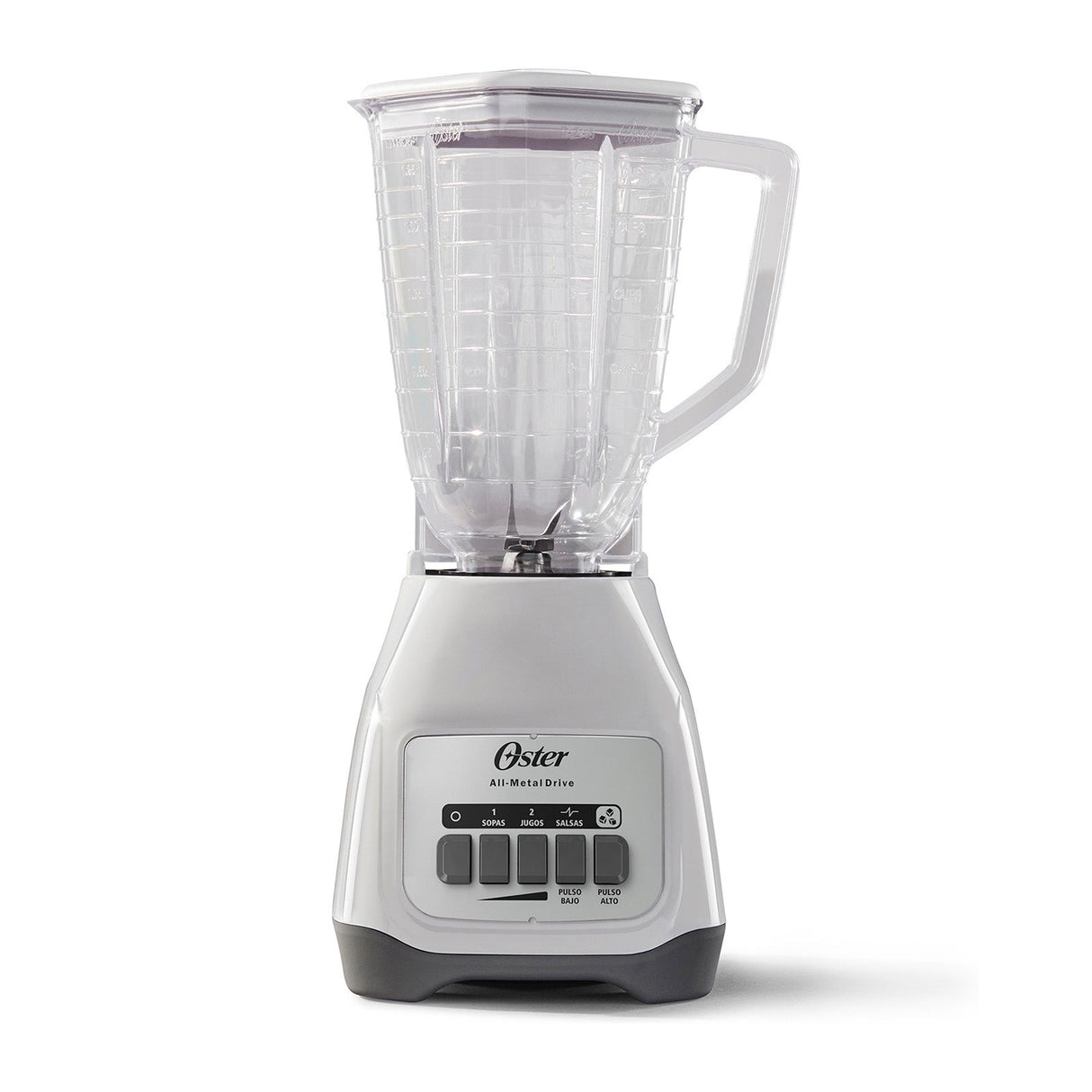 Licuadora Oster Vaso de Plástico 1.25 Litros 2 Velocidades BLSTKAP-WPB