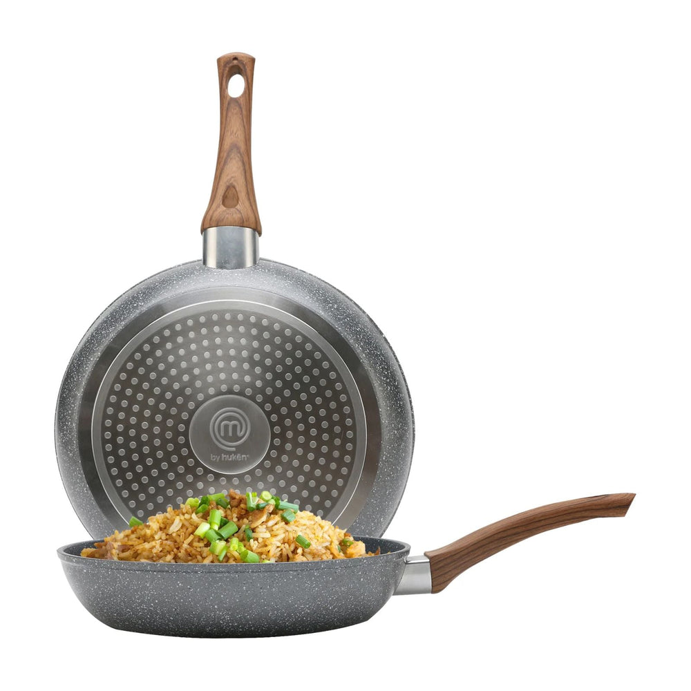 Sartén MasterChef Premium Granite+ 28 Centímetros Gris MA-PAN-28GW