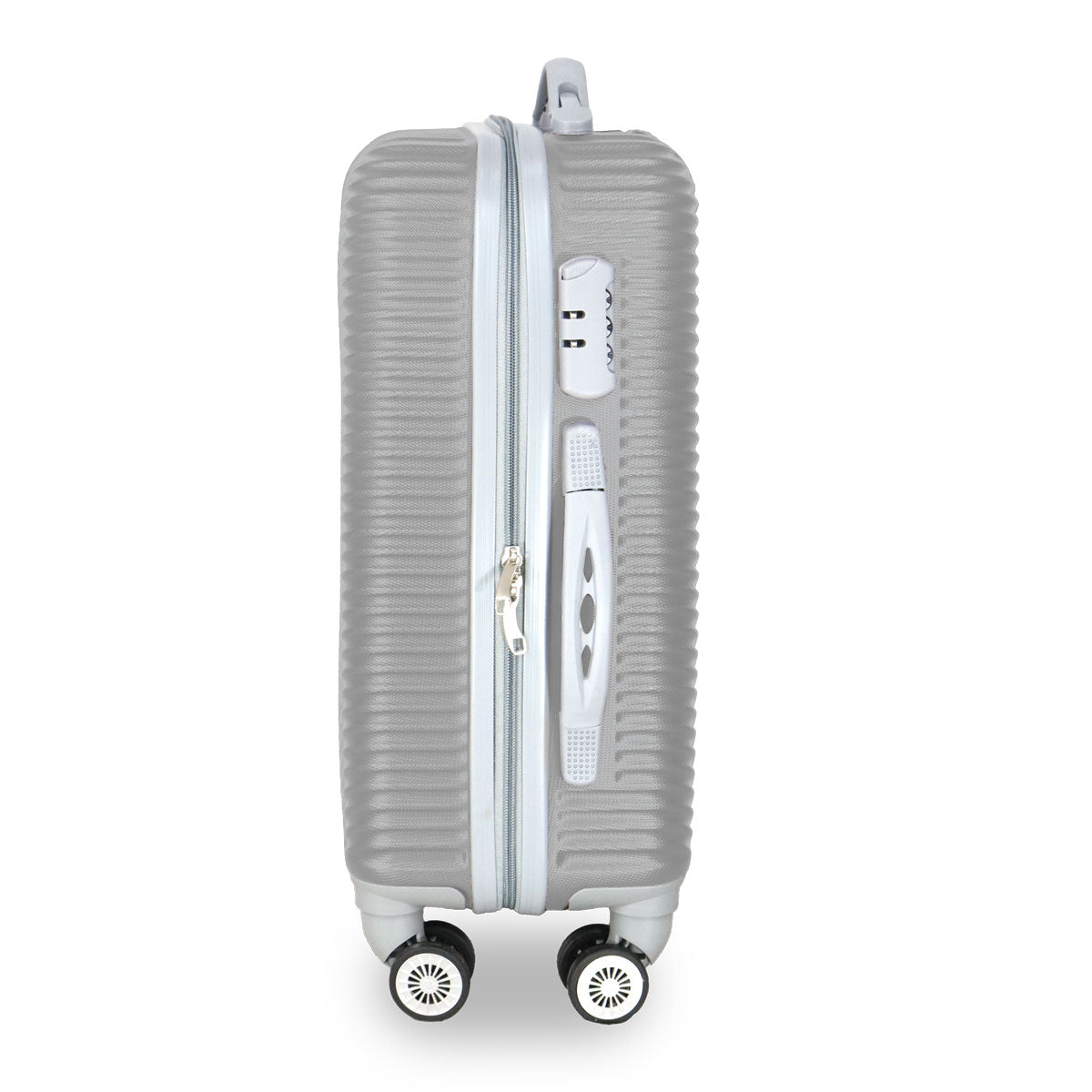 Maleta de Viaje Kenia, color Gris 37x23x55cm