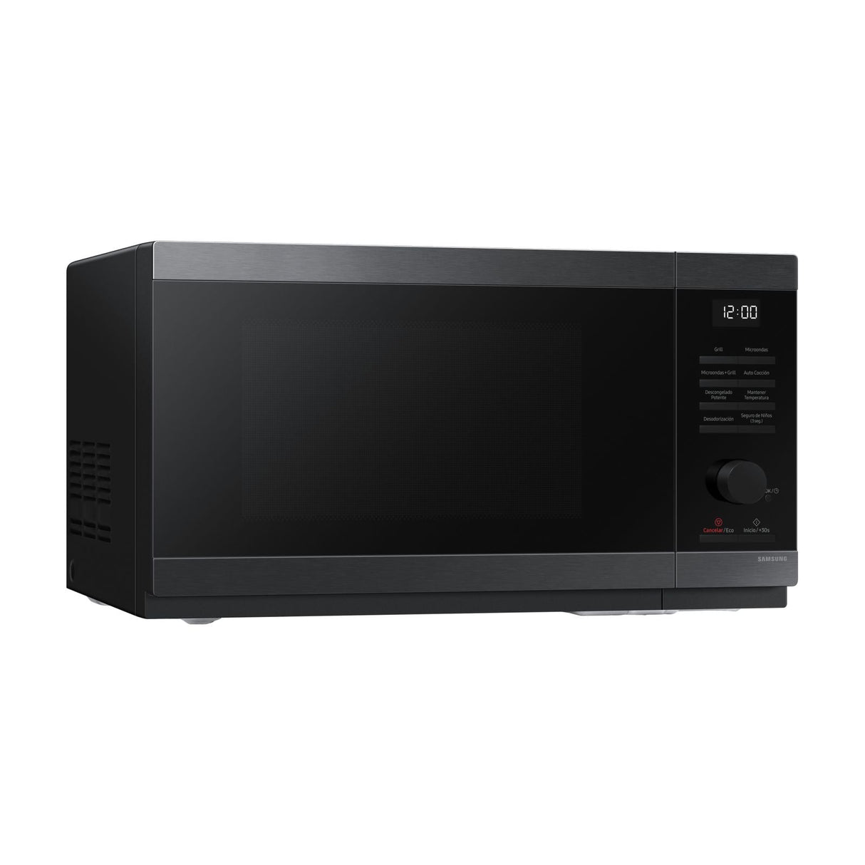 Horno de Microondas Samsung Grill Fry 1.1 Pies Cúbicos Negro MG32DG4524CGA