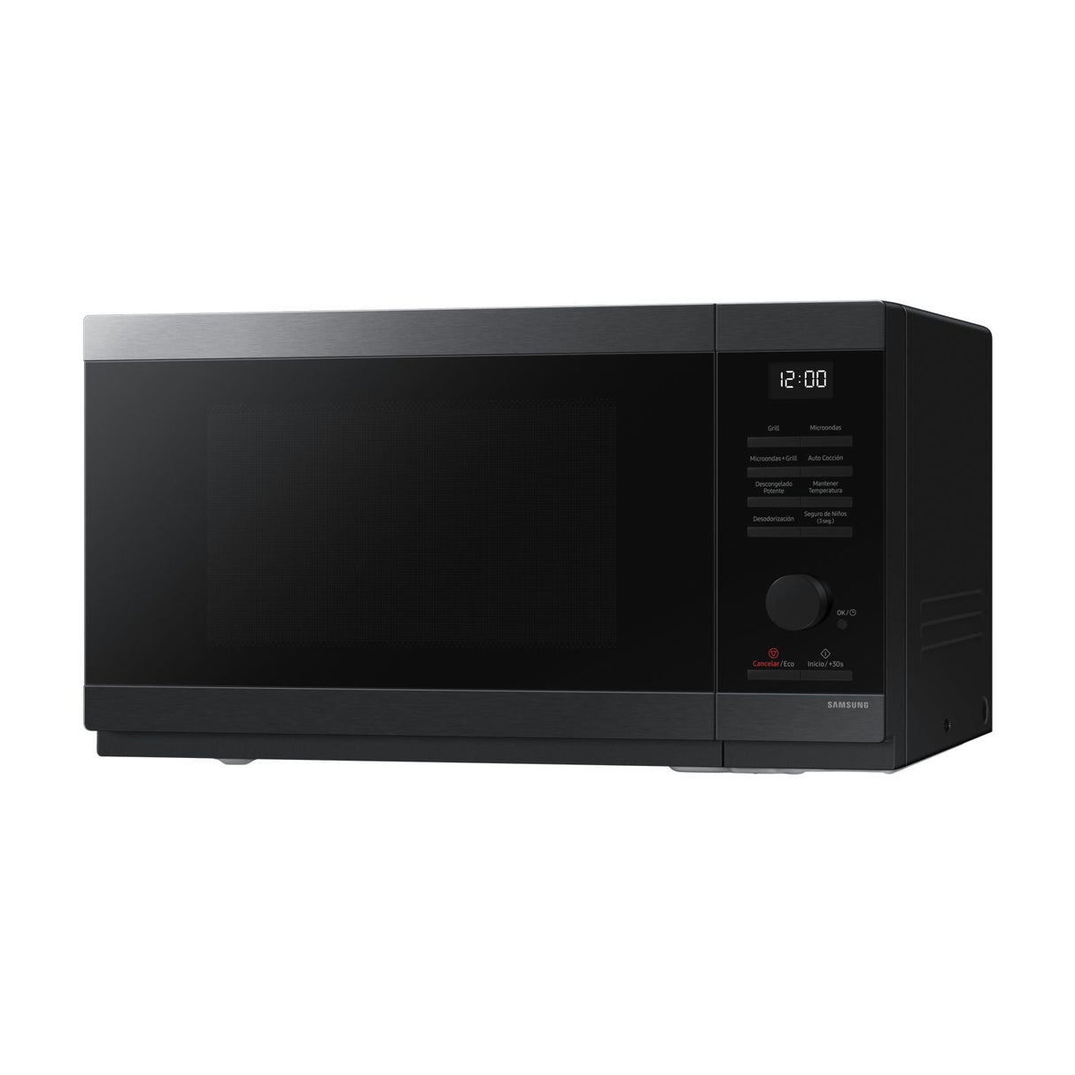 Horno de Microondas Samsung Grill Fry 1.1 Pies Cúbicos Negro MG32DG4524CGA