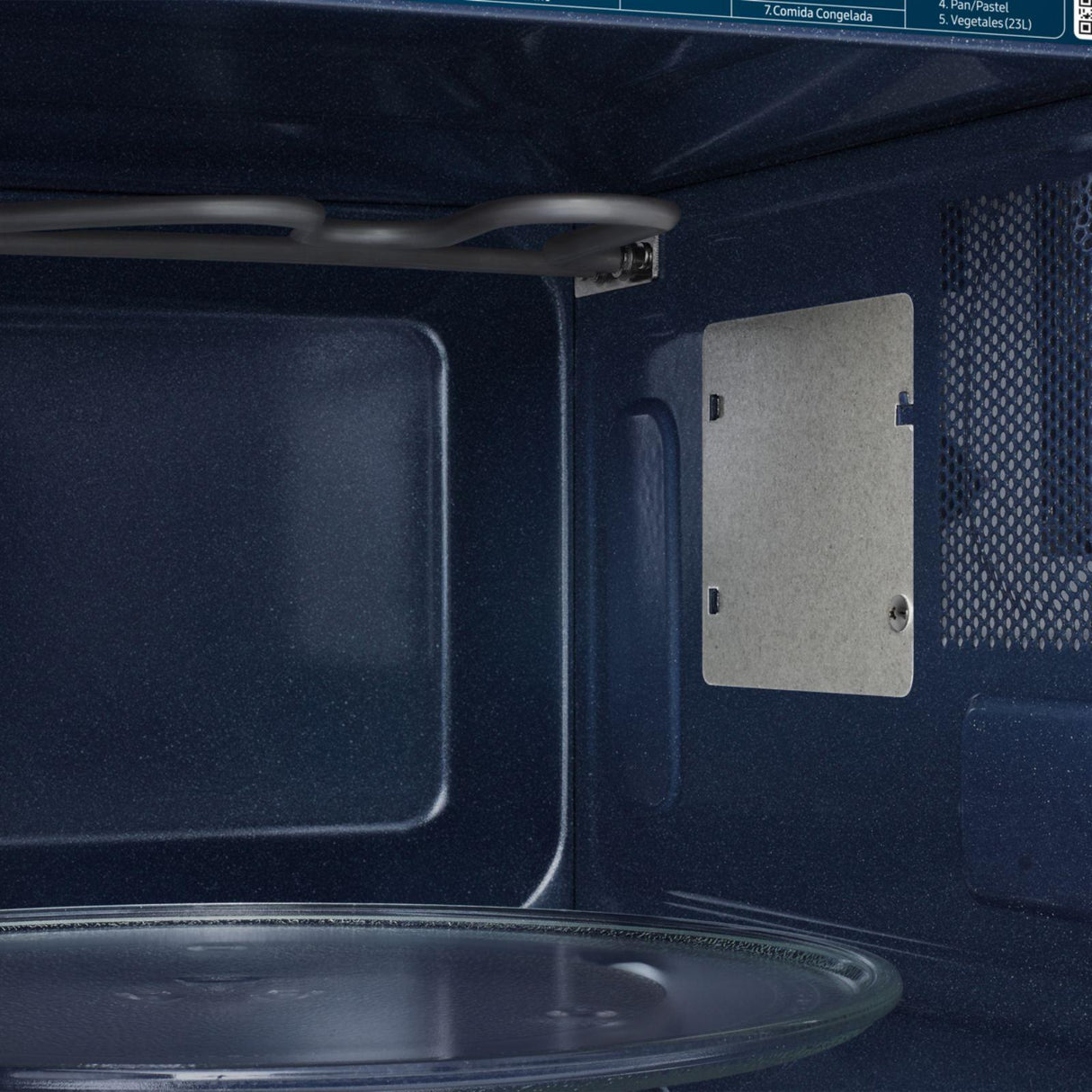 Horno de Microondas Samsung Grill Fry 1.1 Pies Cúbicos Negro MG32DG4524CGA