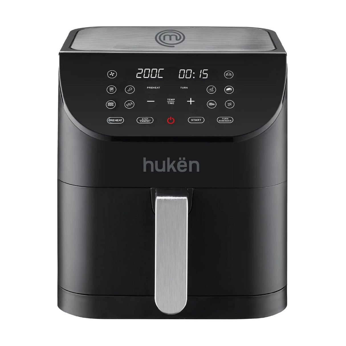 Freidora de Aire Digital MasterChef Light-Fry 6 Litros Negra MK-AF-6BLACK