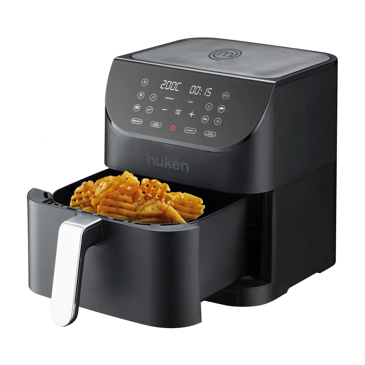 Freidora de Aire Digital MasterChef Light-Fry 6 Litros Negra MK-AF-6BLACK