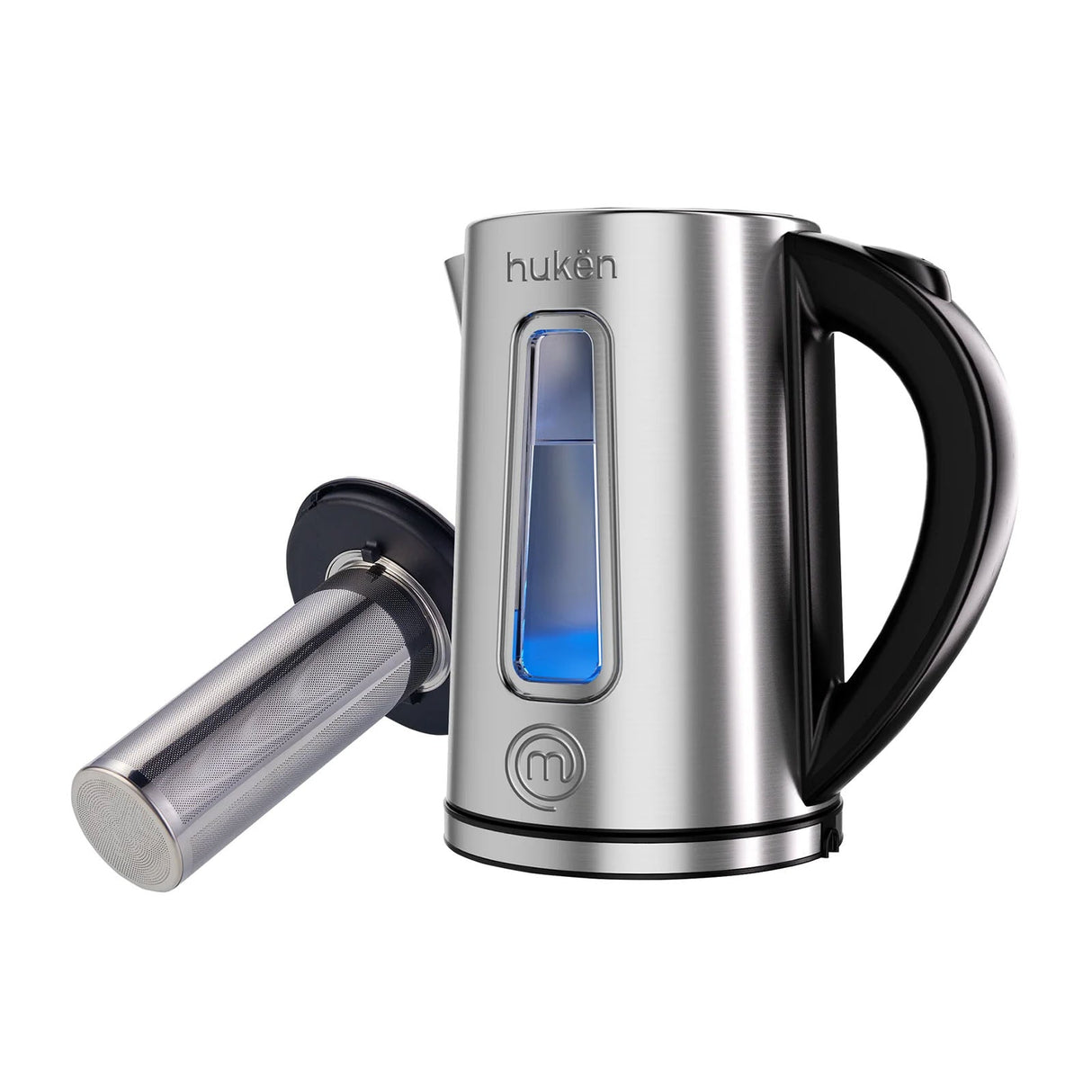 Jarra Eléctrica MasterChef Steel-Fuse 1.7 Litros Gris MK-K-SOF