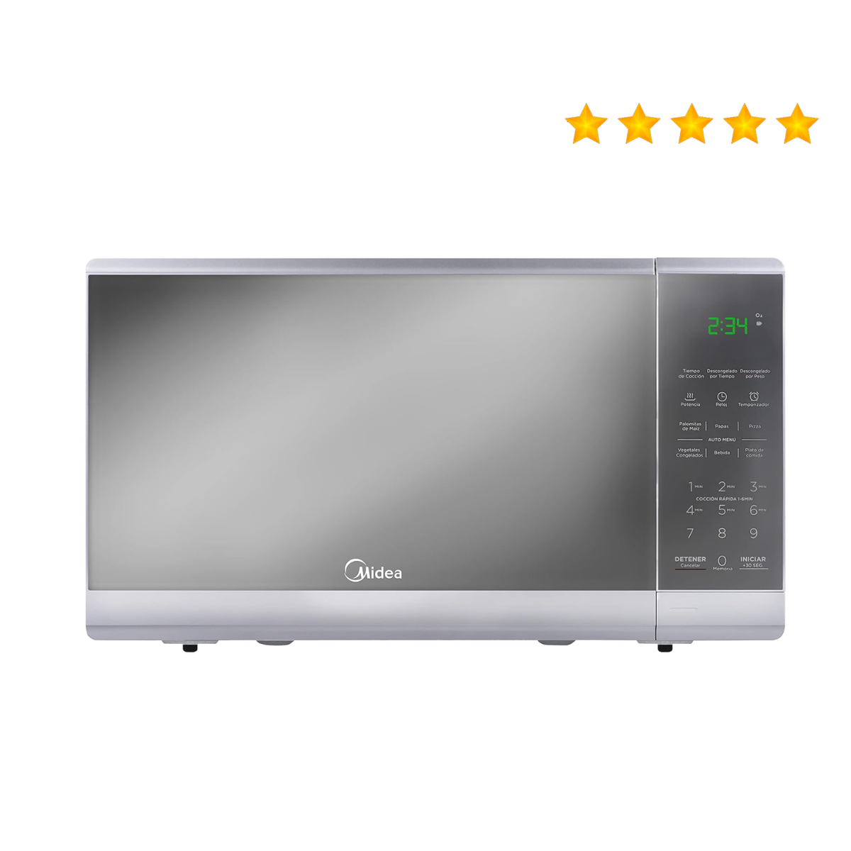 Horno De Microondas Midea MMDF07S2MG .7 Gris*