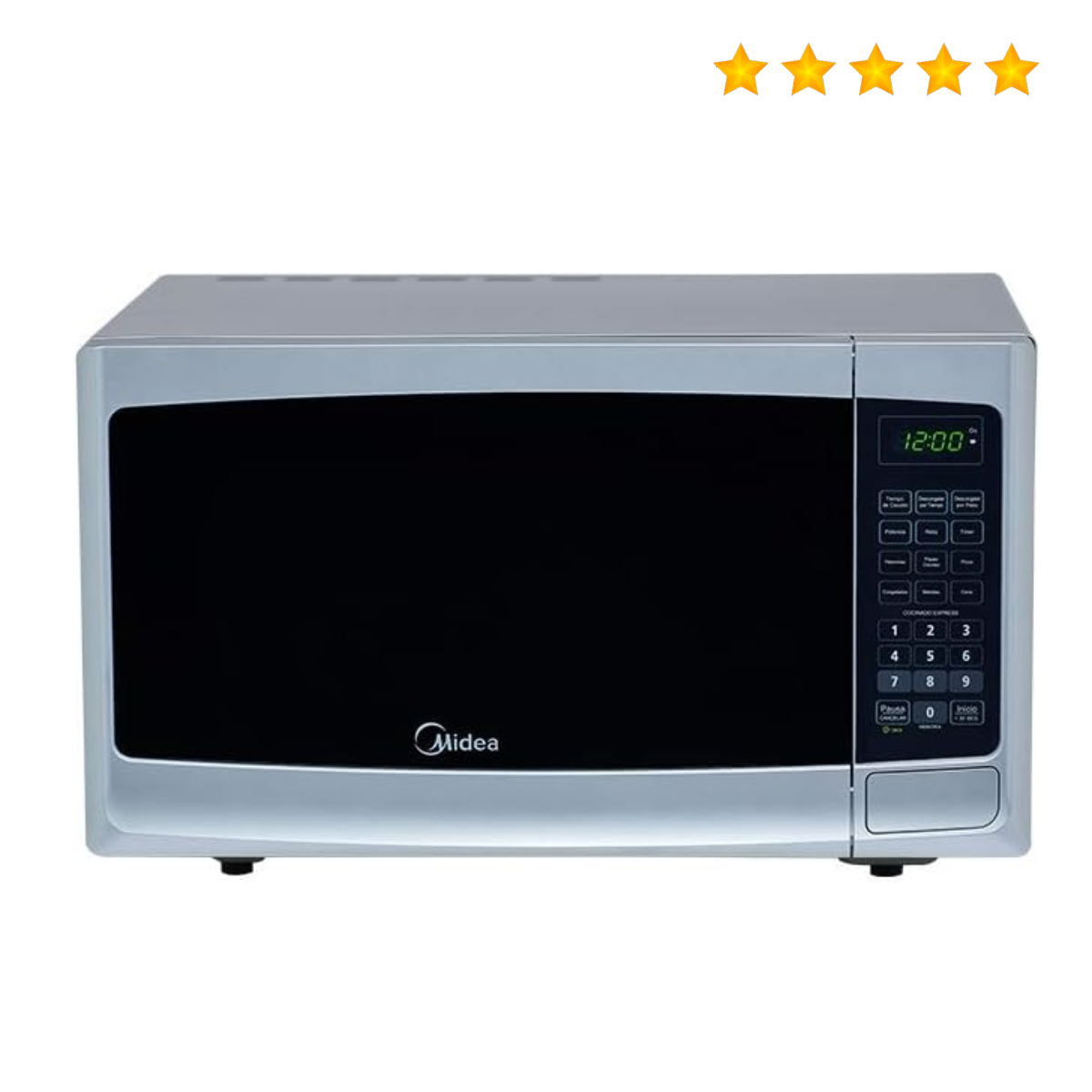 Horno Microondas Midea MMDP11S2BG 1.1p3 Plata*