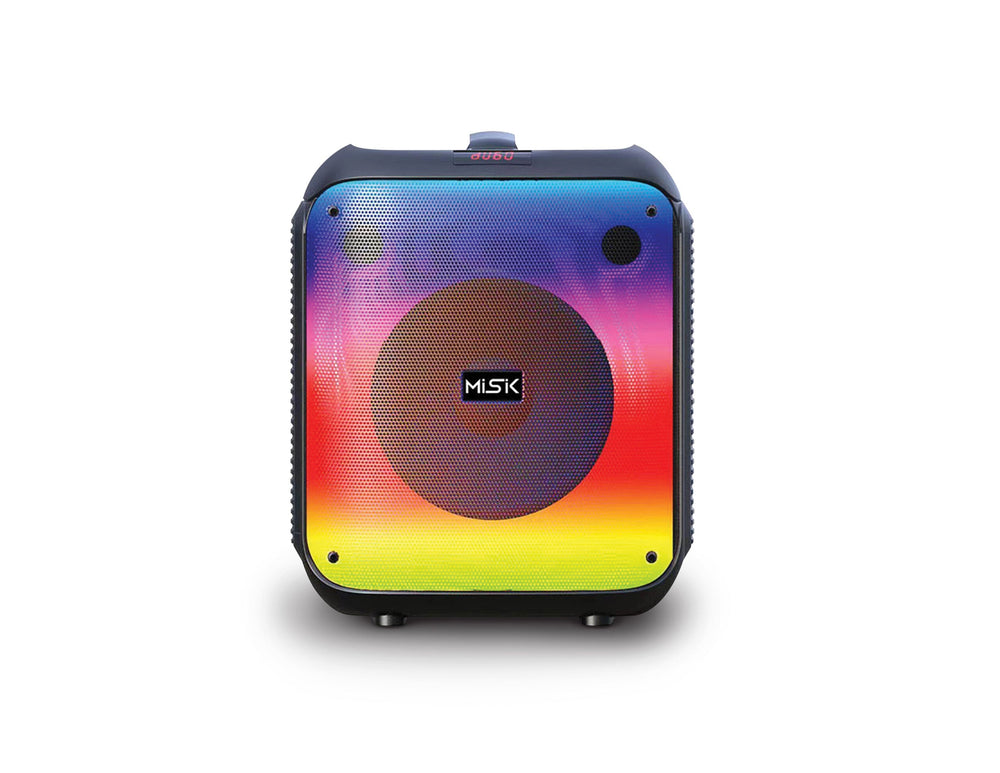BAFLE MISIK  MOD. MS231 8" BT AUX USB LED MICROFONO**
