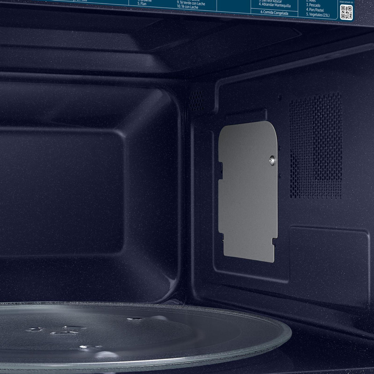 Horno de Microondas Samsung Power Defrost 1.4 Pies Cúbicos Negro MS40DG5505ATA