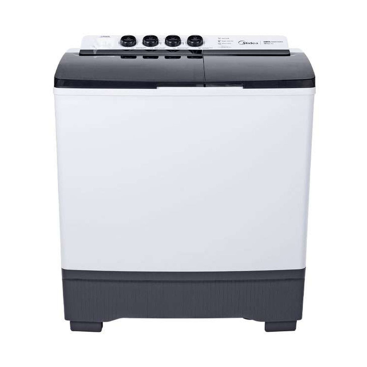 Lavadora Midea Twin Force Pulsator 19 Kilos Doble Tina Blanca MT100W190W