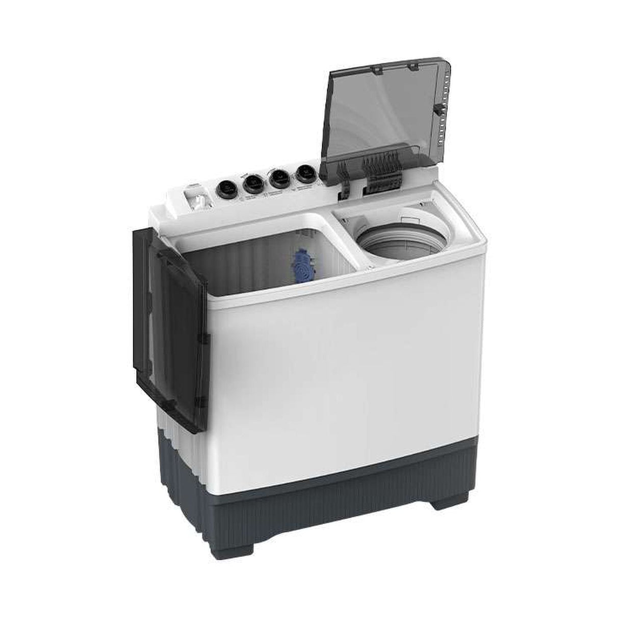 Lavadora Midea Twin Force Pulsator 19 Kilos Doble Tina Blanca MT100W190W