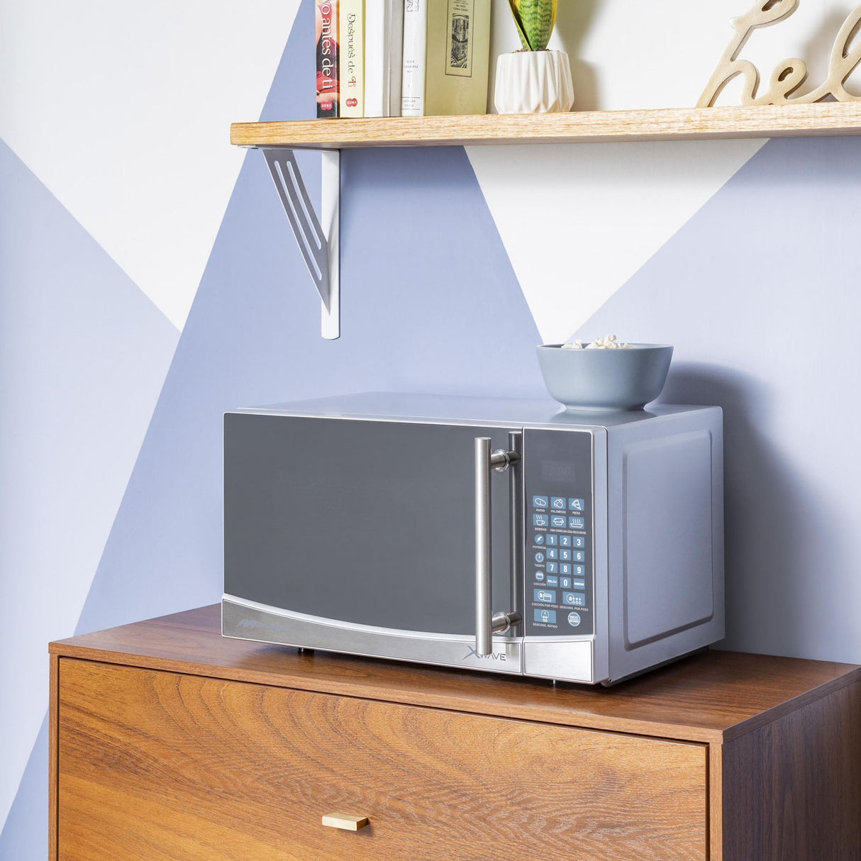 Horno de Microondas Mirage 0.7 Pies Cúbicos Gris MWD020E