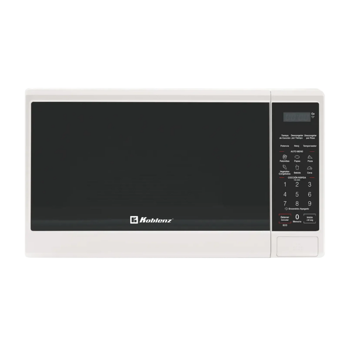 Horno de Microondas Koblenz 0.7 Pies Cúbicos Blanco MWKM07BHA