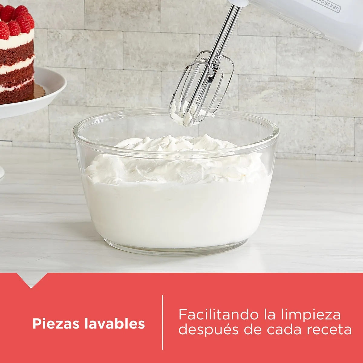 BATIDORA DE PEDESTAL B&D MOD. MX9125 5 V BCO 4.2 L