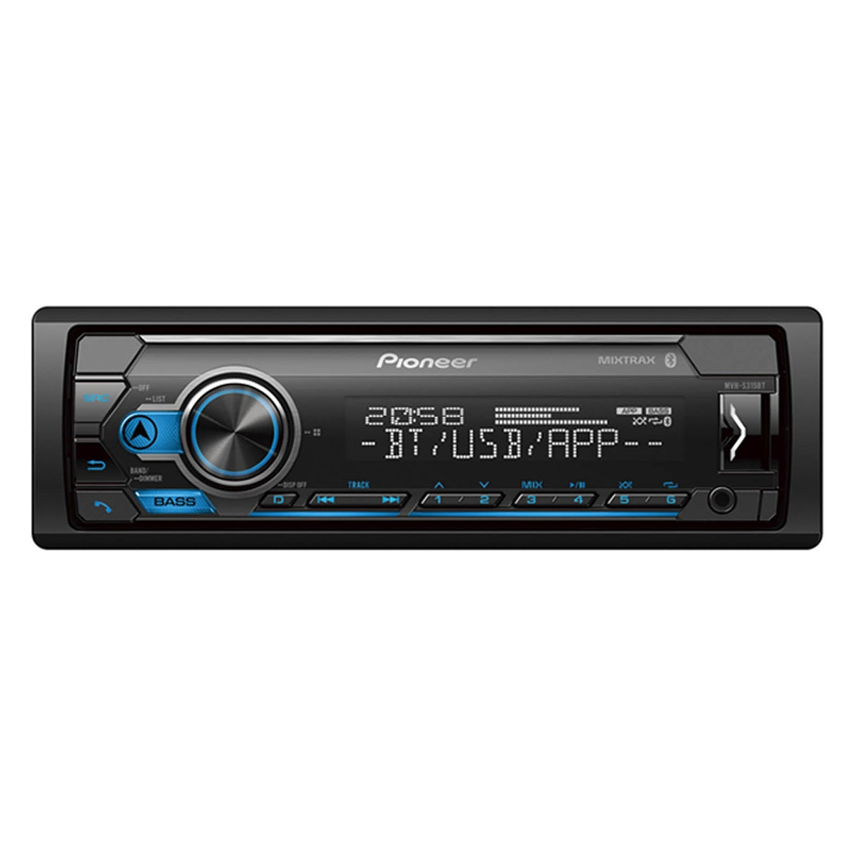 Autoestéreo Bluetooth Pioneer Smart Sync MVH-S325BT
