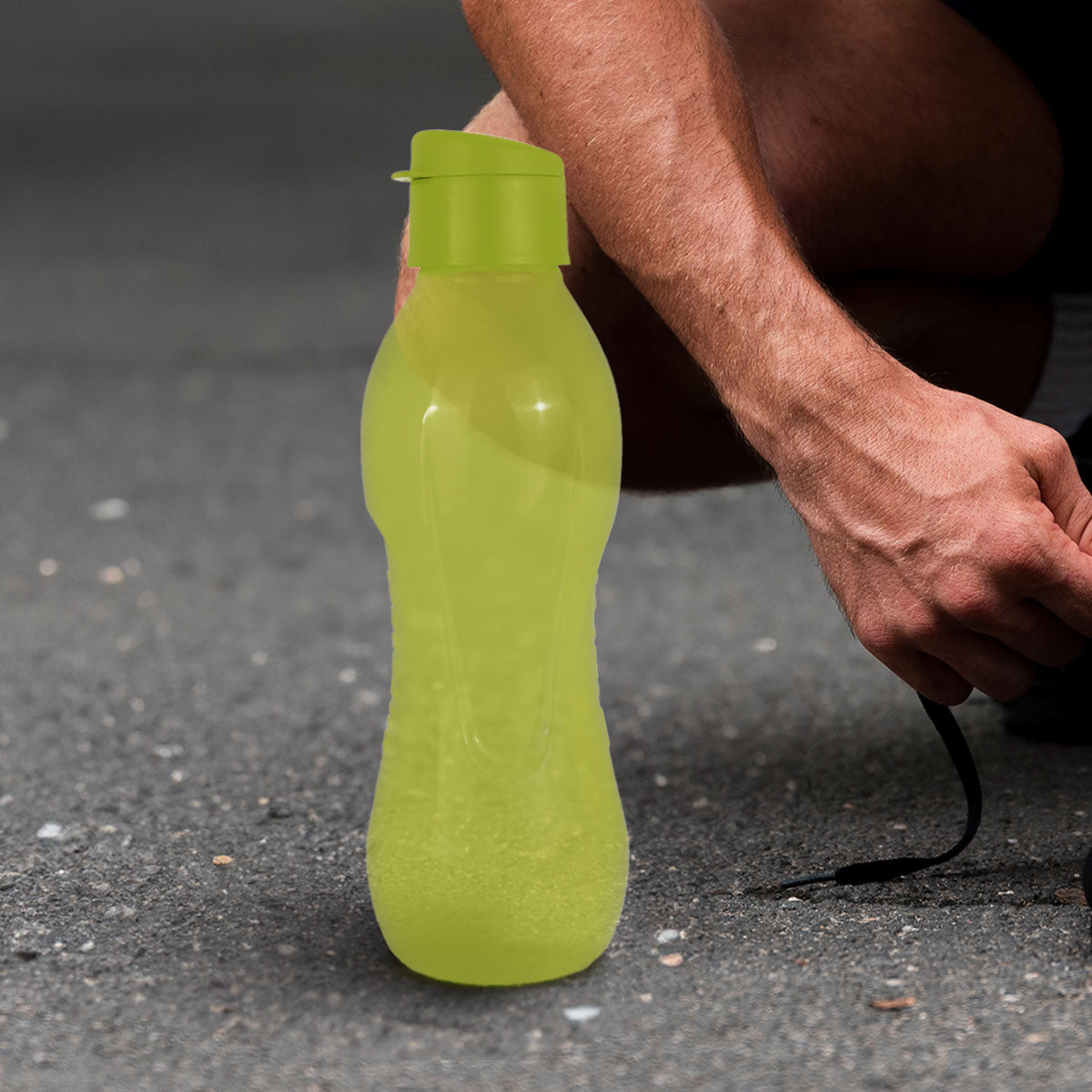 Botella de Plástico Nirmal color Limón, 1000ml