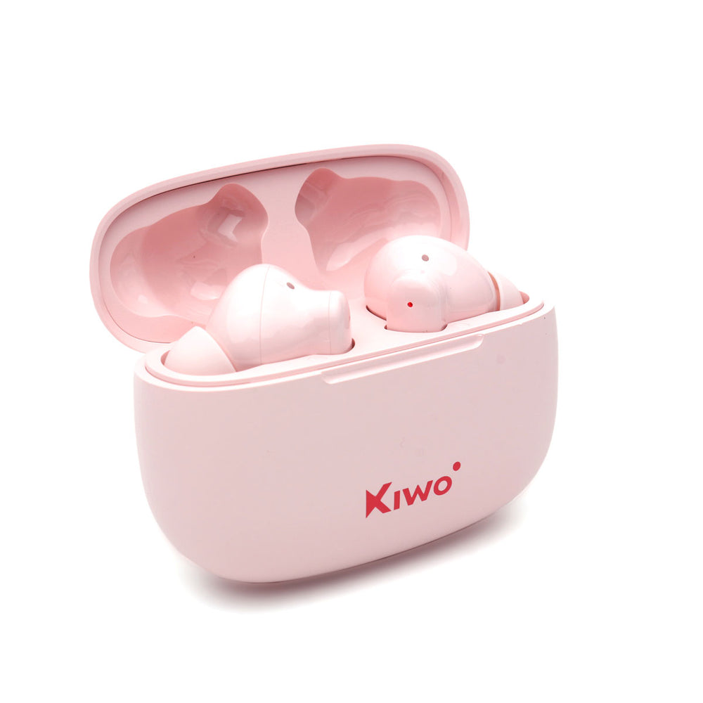 Audífonos Inalámbricos True Wireless Nai color Rosa, Kiwo