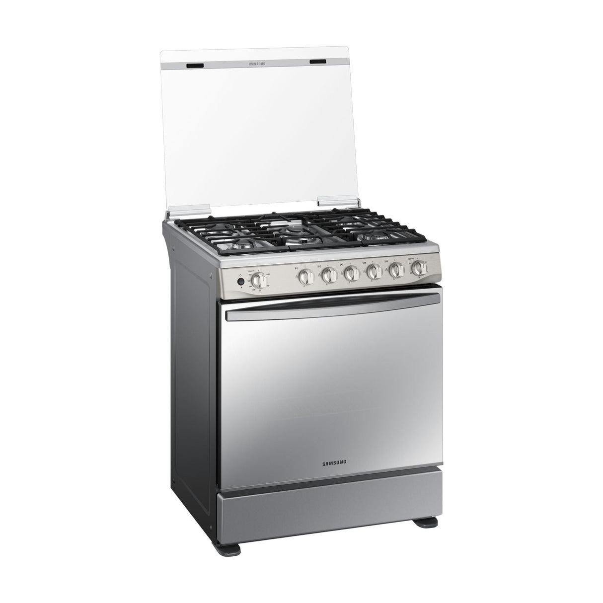 Estufa de Piso Samsung 30 Pulgadas 5 Quemadores Gris NX52T7422MS