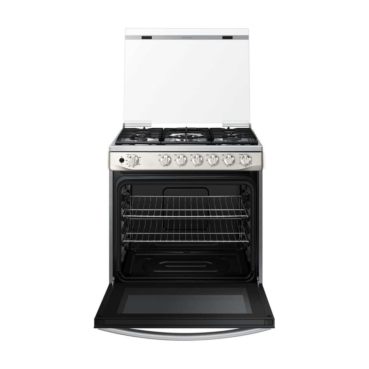 Estufa de Piso Samsung 30 Pulgadas 5 Quemadores Gris NX52T7422MS