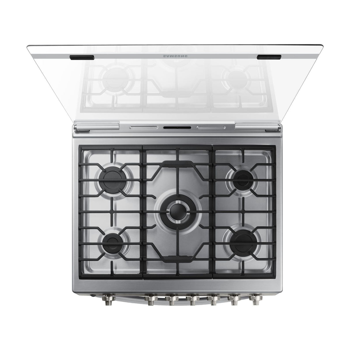 Estufa de Piso Samsung 30 Pulgadas 5 Quemadores Gris NX52T7422MS