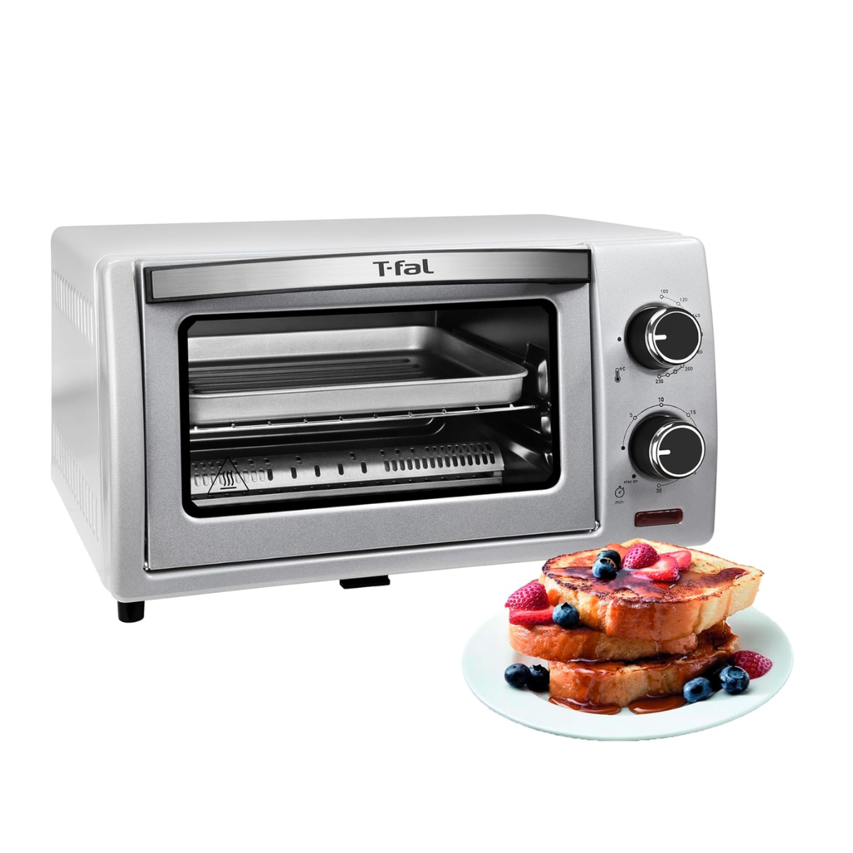 Horno Tostador T-Fal OF500EMX Silver 10l 4 Rebanadas*