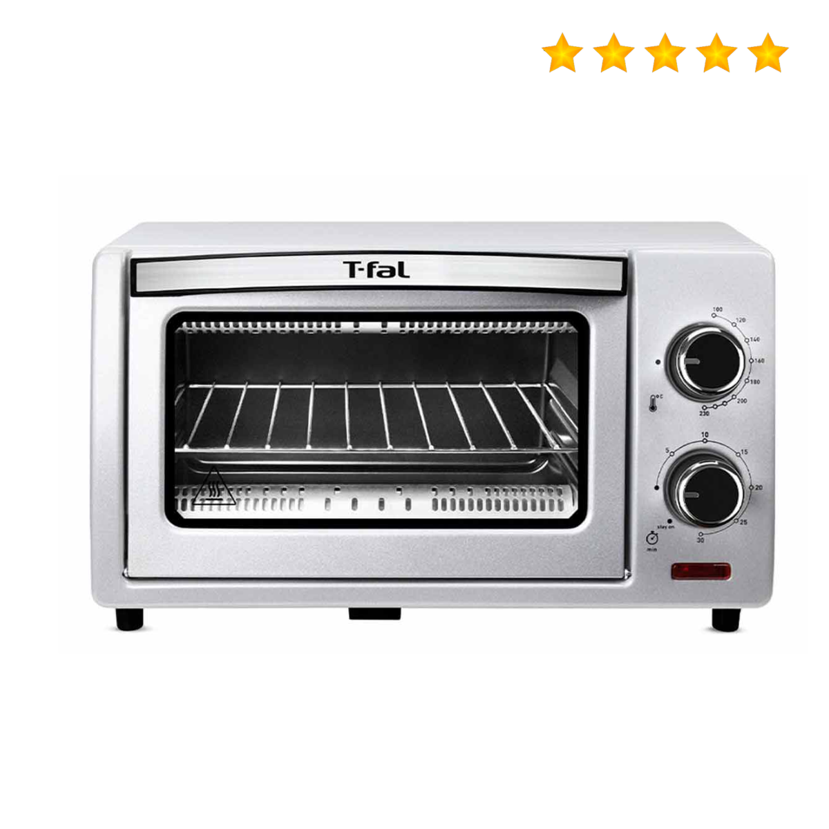 Horno Tostador T-Fal OF500EMX Silver 10l 4 Rebanadas*