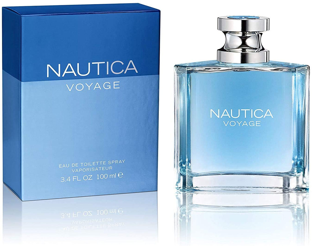 Paquete Enamorados, Set de Fragancia Nautica Voyage para Caballero 100ml. y Fragancia Paris Hilton para Dama 100ml.