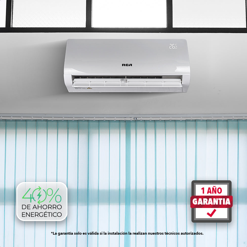 Aire Acondicionado Mini Split 12,000BTU 1T 110-127V Solo Frio