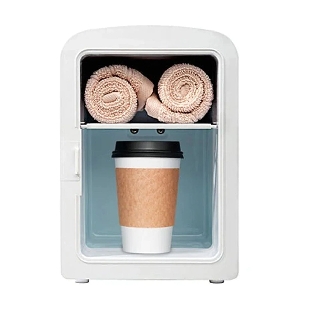 Mini Refrigerador Iceman 4 Litros Blanco con Espejo RJ48-6-ML