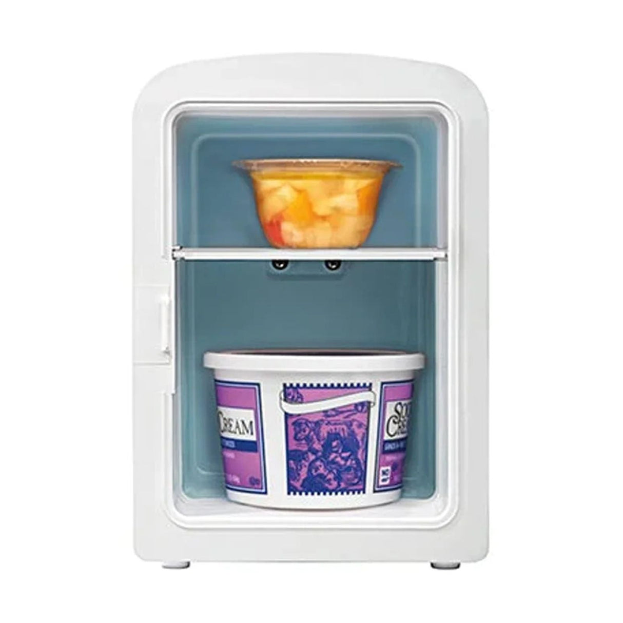 Mini Refrigerador Iceman 4 Litros Blanco con Espejo RJ48-6-ML