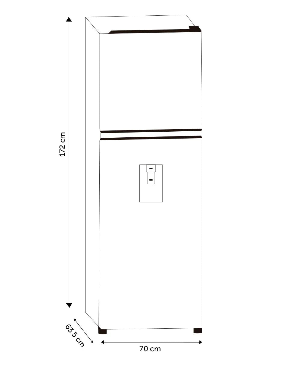Refrigerador 14 Pies Cúbicos Hisense RT14N6CDX