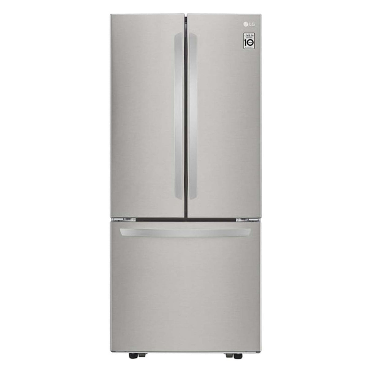Refrigerador LG 22 Pies Cúbicos French Door Gris GF22BGSK