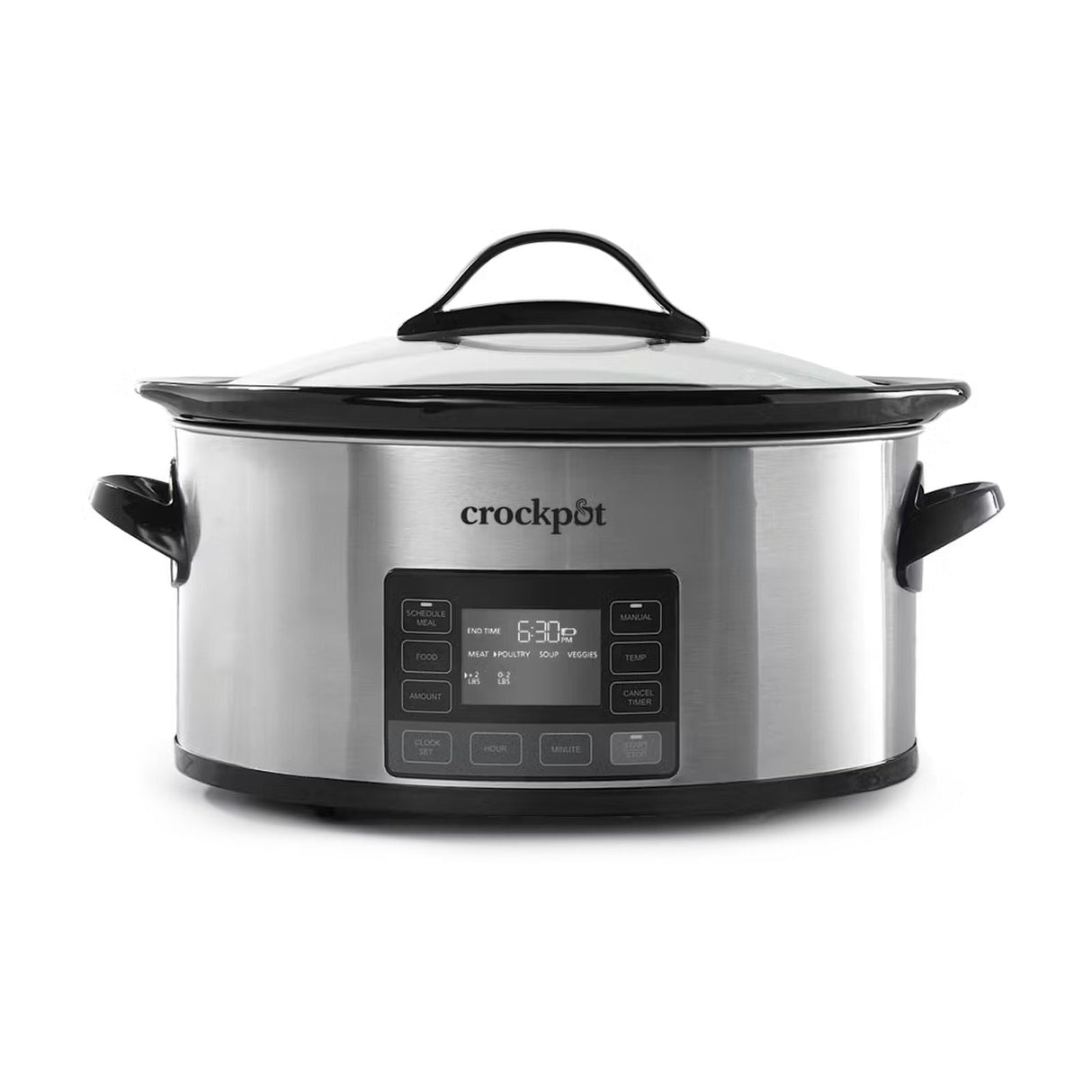 Olla de Cocción Lenta Crockpot 5.6 Litros Programable Gris SCCPVFC630